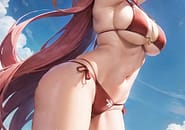 ビキニ姿の原神キャラ二次画像 その2