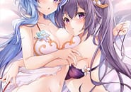 原神キャラの百合な二次エロ画像