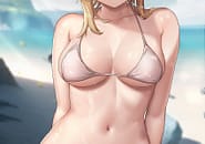 ビキニ姿の原神キャラ二次画像 その3