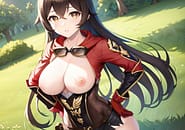 原神キャラのエッチなおっぱいの二次エロ画像 その2
