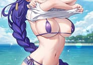ビキニ姿の原神キャラ二次画像 その4