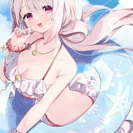 ビキニの水着を着た女の子の画像二次【微エロ】