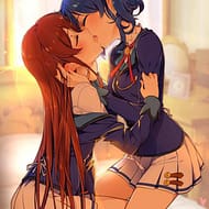 尊い百合の女の子たちの二次エロ画像 その3