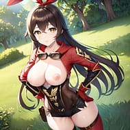原神キャラのエッチなおっぱいの二次エロ画像 その2