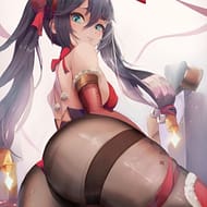 バニーガールな原神キャラの二次画像 その2