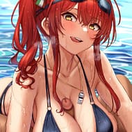 かわいい女の子のエッチなパイズリ二次エロ画像